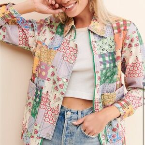 Rachel Antonoff Lizzie Patchwork Jacket